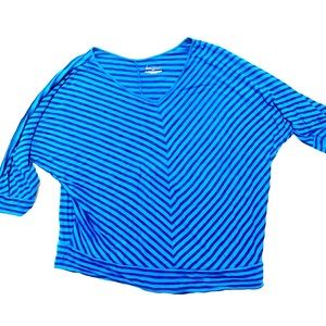 Lane Bryant size 18/20 light blue and navy top